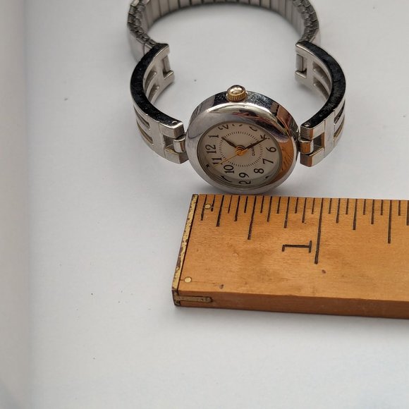 SS Stretchable Band Easy to read Watch Working and Excellent working condition - Picture 5 of 5